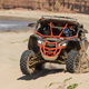 This X3 has extra protective bars from Can-Am’s catalog.